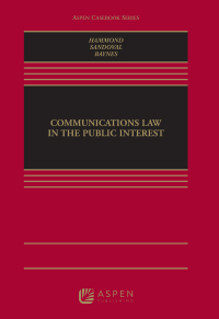 Imagen de portada: Communications Law in the Public Interest 9780735570856
