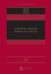 Imagen de portada: Antitrust Analysis 8th edition 9781543804393