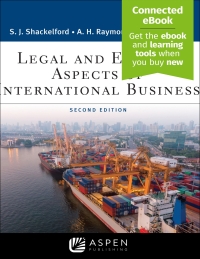 Cover image: Legal and Ethical Aspects of International Business 2nd edition 9781543820584
