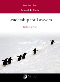 Cover image: Leadership for Lawyers 3rd edition 9781543820010