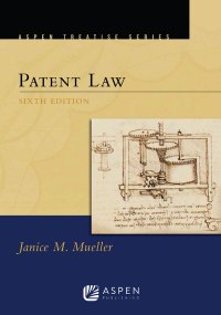 Cover image: Aspen Treatise for Patent Law 6th edition 9781543804522