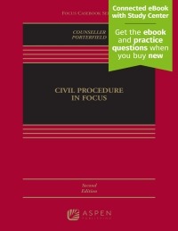 Cover image: Civil Procedure in Focus 2nd edition 9781543809237