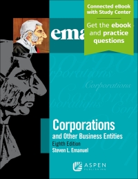 Cover image: Emanuel Law Outlines for Corporations 8th edition 9781454897484