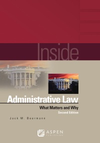 Omslagafbeelding: Inside Administrative Law 2nd edition 9781543815740