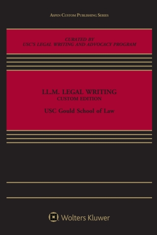 Cover image: LL.M. Legal Writing 1st edition 9781543803815
