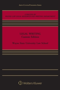 Cover image: Legal Writing 12th edition 9781454881919
