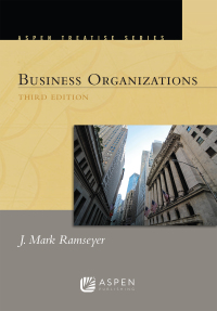 Cover image: Aspen Treatise for Business Organizations 3rd edition 9781543825947
