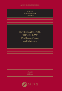 Imagen de portada: International Trade Law 4th edition 9781543826135