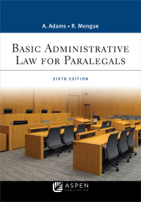 صورة الغلاف: Basic Administrative Law for Paralegals 6th edition 9781543826968