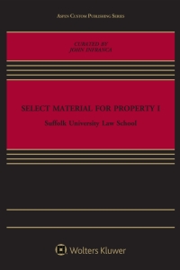 Omslagafbeelding: Select Material for Property I 1st edition 9781454870555