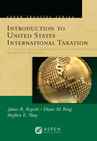 Imagen de portada: Aspen Treatise for Introduction to United States International Taxation 7th edition 9781543810806