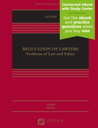Imagen de portada: Regulation of Lawyers 12th edition 9781543825862