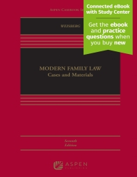 Imagen de portada: Modern Family Law 7th edition 9781543804591