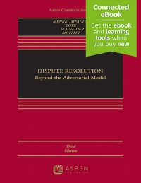 Cover image: Dispute Resolution 3rd edition 9781454852025