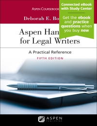 Cover image: Aspen Handbook for Legal Writers 5th edition 9781543809213
