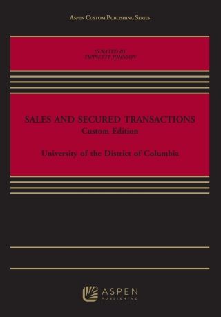 Imagen de portada: Sales and Secured Transactions 9781543835557