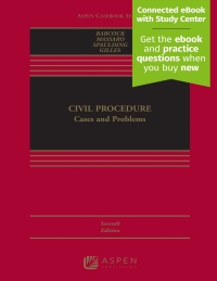 Cover image: Civil Procedure: Cases and Problems 7th edition 9781543826333