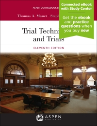 Imagen de portada: Trial Techniques and Trials 11th edition 9781543825312