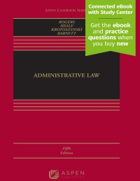 Cover image: Administrative Law 5th edition 9781543825886