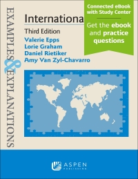 صورة الغلاف: Examples & Explanations for International Law 3rd edition 9781543807677