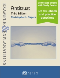 صورة الغلاف: Examples & Explanations for  Antitrust 3rd edition 9781543807622