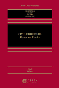 Cover image: Civil Procedure 6th edition 9781543838824