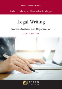 Cover image: Legal Writing 8th edition 9781543839463