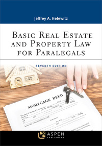 Omslagafbeelding: Basic Real Estate and Property Law for Paralegals 7th edition 9781543839555