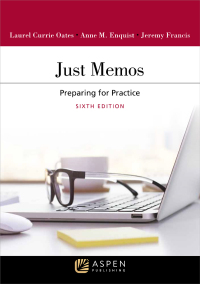 Cover image: Just Memos 6th edition 9781543839593