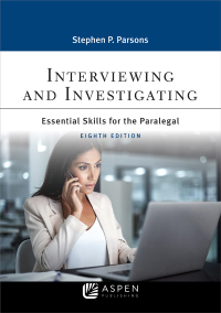 Cover image: Interviewing and Investigating 8th edition 9781543840209