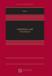 Titelbild: Criminal Law in Focus 1st edition 9781543841398