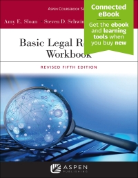 Cover image: Basic Legal Research Workbook 5th edition 9781543804584