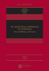 Cover image: Analytical Approach To Evidence 7th edition 9781543810639