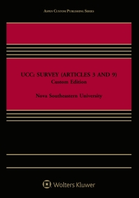 صورة الغلاف: UCC: Survey (Articles 3 and 9) 9781543845716