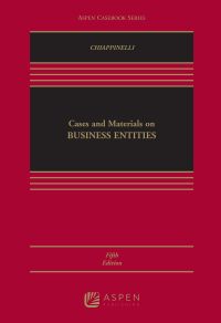 Imagen de portada: Cases and Materials on Business Entities 5th edition 9781543846119