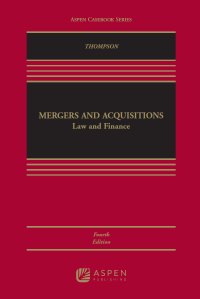 Cover image: Mergers and Acquisitions 4th edition 9781543847512