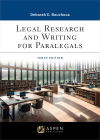 Imagen de portada: Legal Research and Writing for Paralegals 10th edition 9781543847581