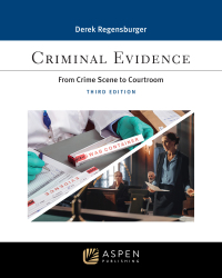 Cover image: Criminal Evidence 3rd edition 9781543849066