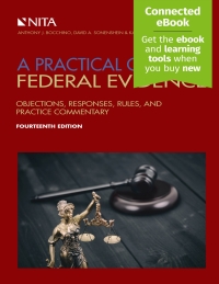 表紙画像: Practical Guide to Federal Evidence 14th edition 9781601569240
