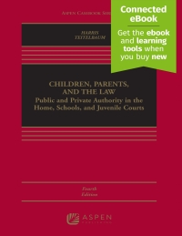 Cover image: Children, Parents, and the Law 4th edition 9781543801712