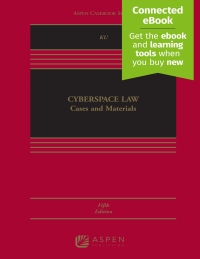 Cover image: Cyberspace Law 5th edition 9781543810660