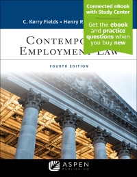 Imagen de portada: Contemporary Employment Law 4th edition 9781543849356