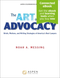 Cover image: Art of Advocacy 9781454818380