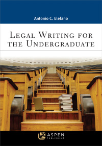 Imagen de portada: Legal Writing for the Undergraduate 1st edition 9781543850222
