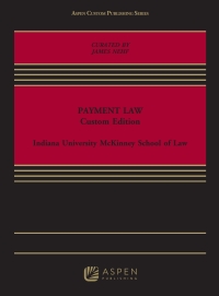 Cover image: Payment Law 1st edition 9781543856064