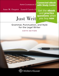 Cover image: Just Writing 6th edition 9781543810752