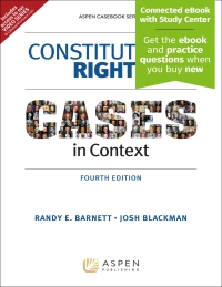 Cover image: Constitutional Rights 4th edition 9781543839029