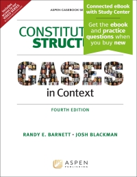 Cover image: Constitutional Structure 4th edition 9781543839043