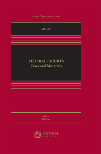 表紙画像: Federal Courts 3rd edition 9781543858051