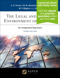 Omslagafbeelding: The Legal and Ethical Environment of Business: An Integrated Approach 3rd edition 9781543847536